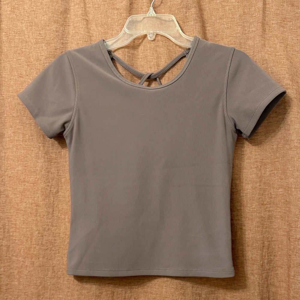 NWOT Move Theology Ribbed Tee